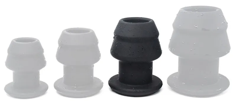 Plug Tunnel Silicone SAN ANO L 9 x 7cm
