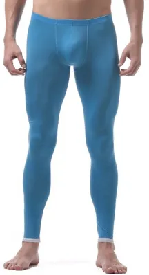 MenSexyWear Long John VANSKOOS Bleu