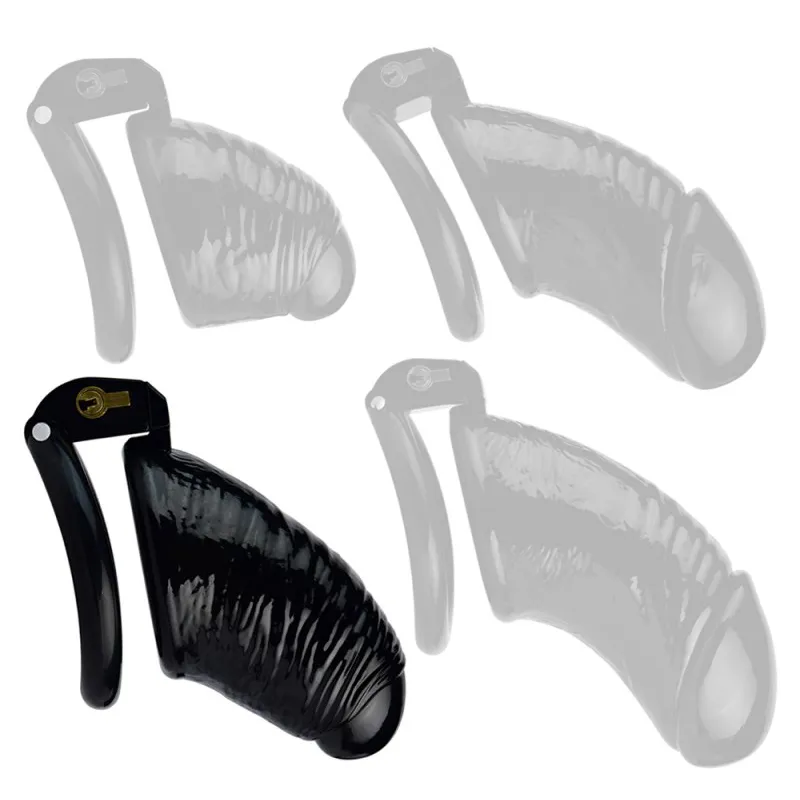 Cage de chasteté WORLE M 9 x 3.3 cm Noire