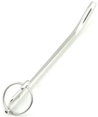 Tige d'urètre percée en métal BENTY L 19cm - Diamètre 7.5mm