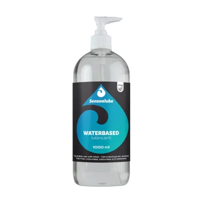 Lubrifiant à base d'eau SENSUALUBE WATER 1 Litre