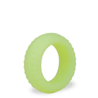 Anneau ring phosphorescent en silicone médical Tavala