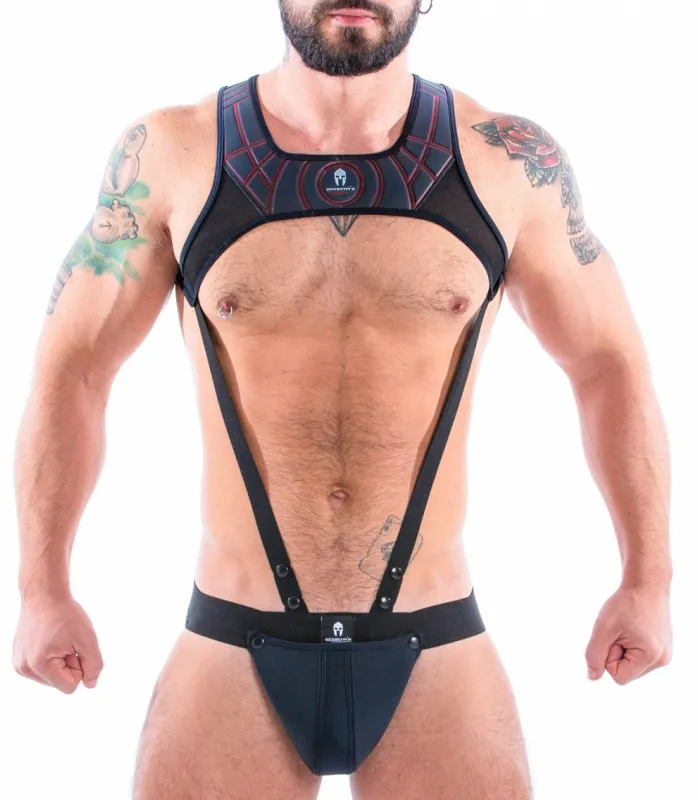 Ensemble Jock et Harnais TAURO Noir