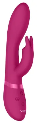 Vibro Rabbit ZOSIA 21 x 3.7cm Rose