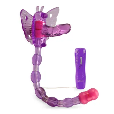 Culotte vibrante papillon triple plaisir 7 vitesses