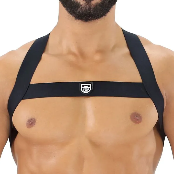Harnais élastique FETISH X Noir