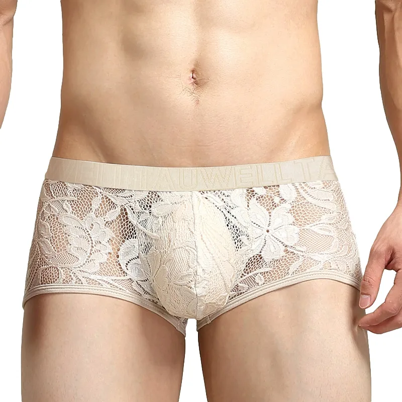 NoGenderWear Boxer dentelle TAUWELL Beige