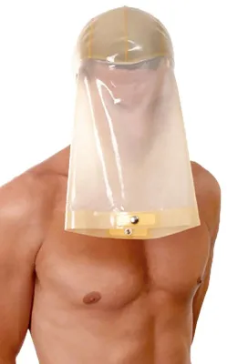Cagoule en latex FETISH FOOT pour Pied