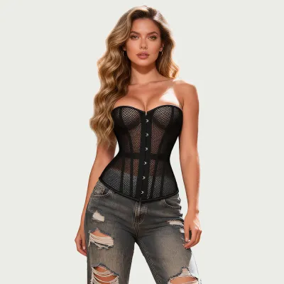 Corset grille noir OhYeah - 36