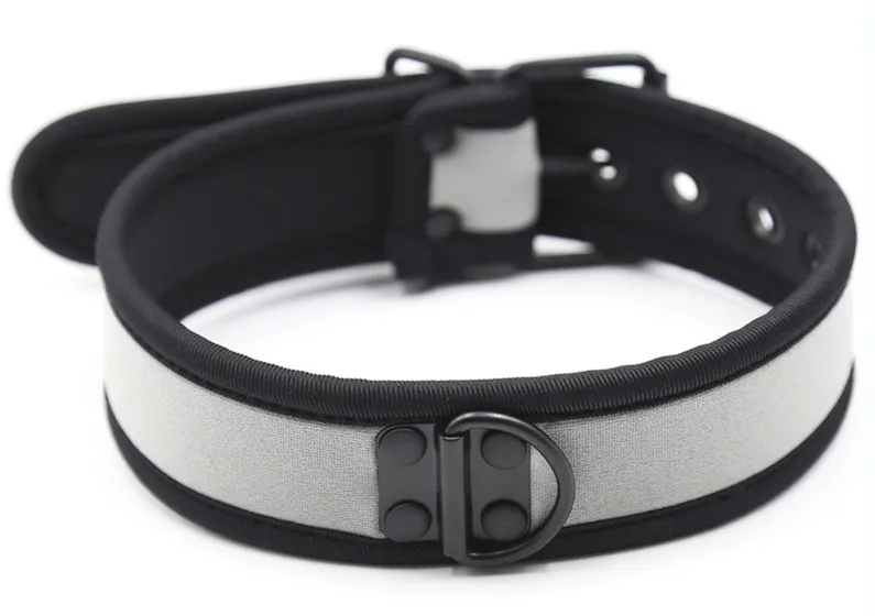 Collier Néoprène SIMPLY PUPPY Gris