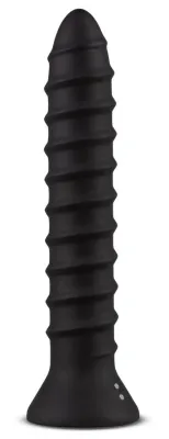 Plug Vibrant Silicone SCREWED Large 18 x 3.5 cm