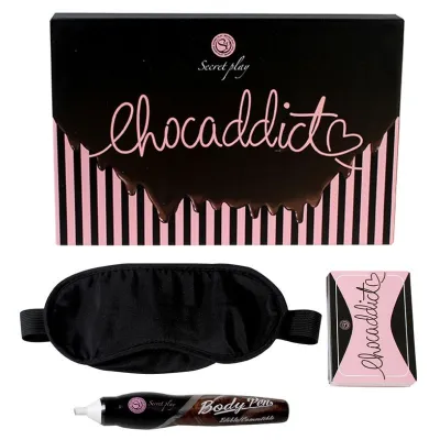 Jeu intime gourmand Chocaddict pour couple - Secret Play