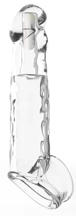 Gaine de pénis vibrante SILYVIZZ 16 x 4 cm Transparente