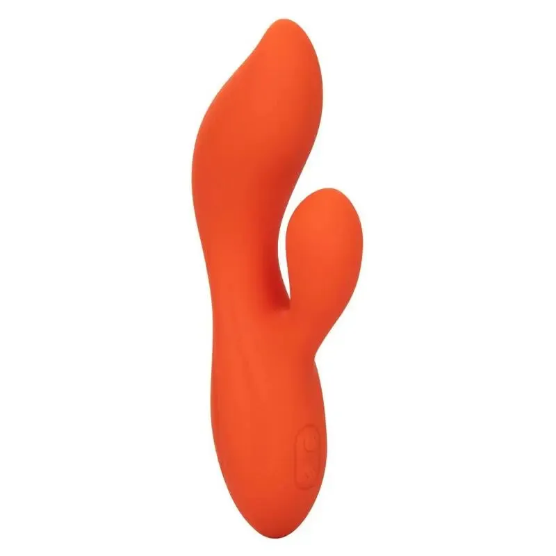 Vibromasseur Rabbit Stella Dual Teaser Orange - CalExotics