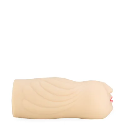 Masturbateur TPE bouche aspirante, va-et-vient, vibrante et chauffante Lucrezia
