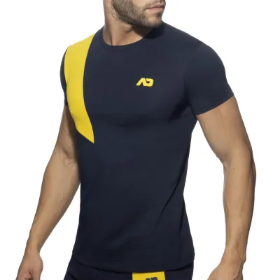 T-shirt AD COTTON Marine