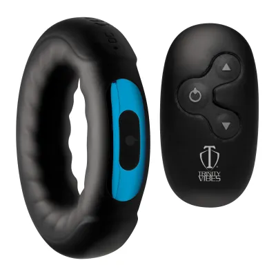 Anneau pénien vibrant POWER PERF RING 50mm