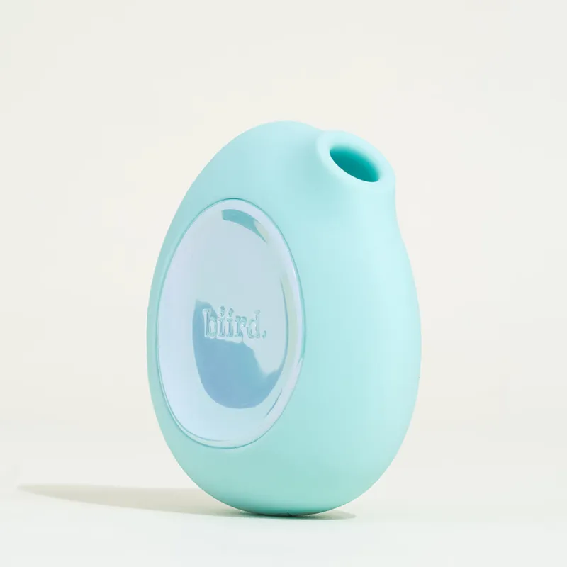 Petit stimulateur clitoridien Lumii de Biird - 7,1 x 7,7 x 3,1 cm Vert