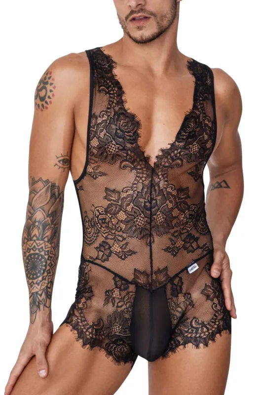 CandyMan Body Dentelle Dos Nu PSYCHÉ Noir