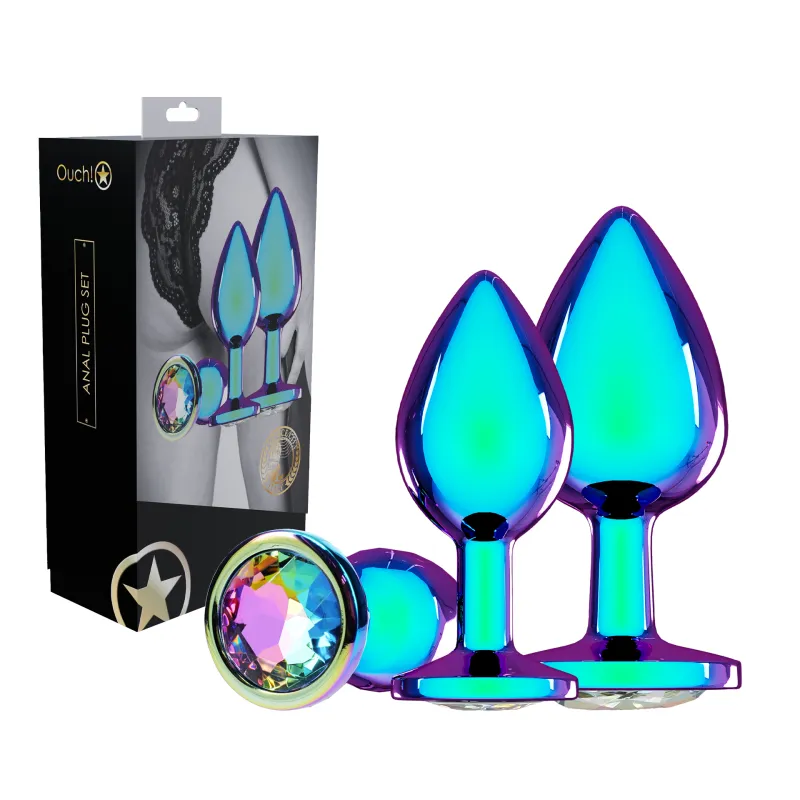 Coffret 3 Plugs Anal Collection Venise