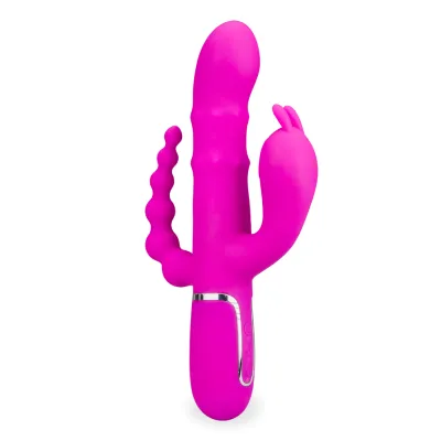 Vibromasseur rabbit triple stimulation Garden-Party