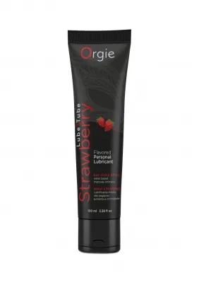 Orgie Lubrifiant aromatisé Fraise 100ml