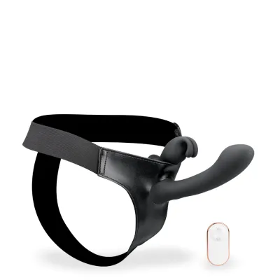 Gode ceinture rabbit vibrant télécommandé Ladies