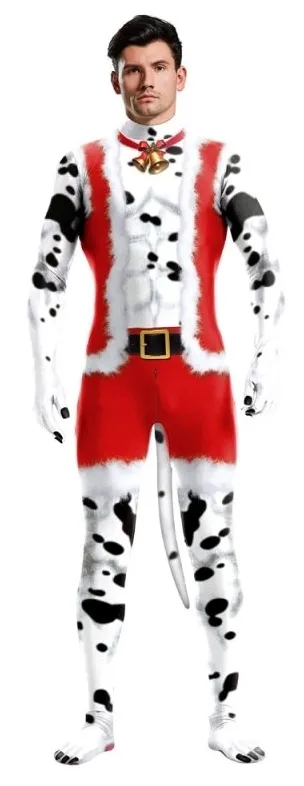 CosplayBoys Combinaion Dalmatien de Noël