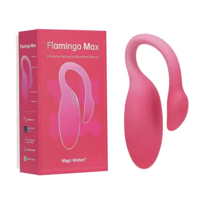 Œuf vibrant connecté Flamingo Max - Unique Rose