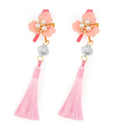 Pinces pour Tétons Fleur avec Pompon et Clochette FLOWERBELL