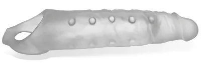 Gaine de pénis SNAKE Oxballs 21 x 5.5 cm Transparente
