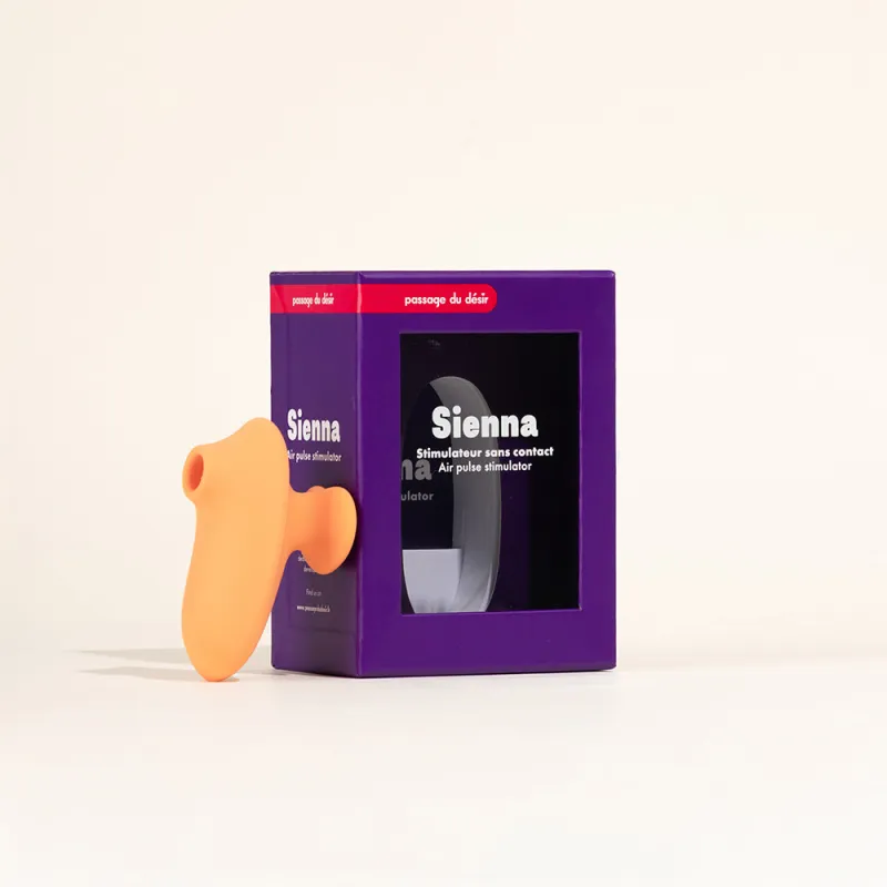 Stimulateur à air pulsé Sienna - 9 x 2 x 5,8 cm Orange