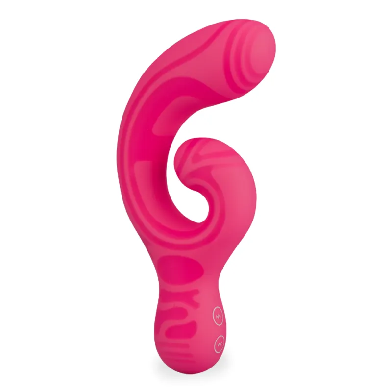 Mini vibromasseur rabbit puissant Papaya