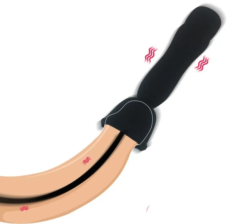 Tige d'urètre vibrante en silicone VIBE IN 19cm - Diamètre 3mm