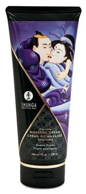 Crème de massage Comestible FRUITS EXOTIQUES - 200 ml