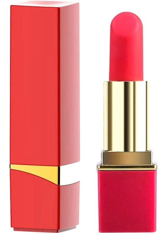 Mini Vibro LIPSTICK ROCK 8.7 x 2.3cm Rouge