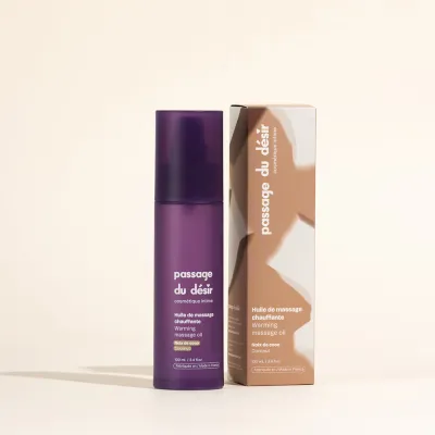 Huile de massage gourmande et chauffante - Noix de coco