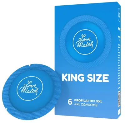 Préservatifs XXL KING SIZE x6