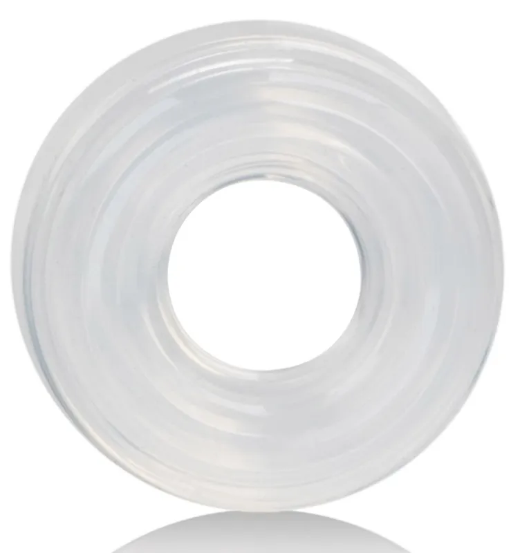 Anneau pénien en silicone STRETCH CLEAR 17mm