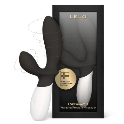 Masseur prostatique Loki Wave 2 de Lelo - 9,1 cm Bleu