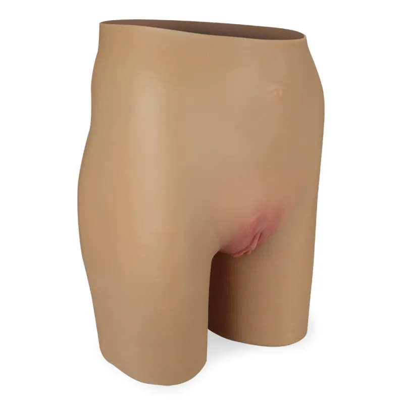 Culotte faux vagin silicone mi-cuisse Cybèle