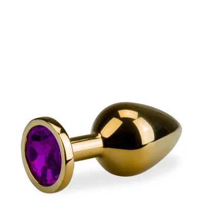 Bijou anal rosebud doré M 88g - 6 coloris