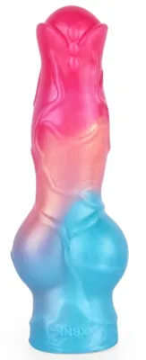 Gaine de pénis NOTT VERY DICK 18 x 6.5cm Rose-Bleu