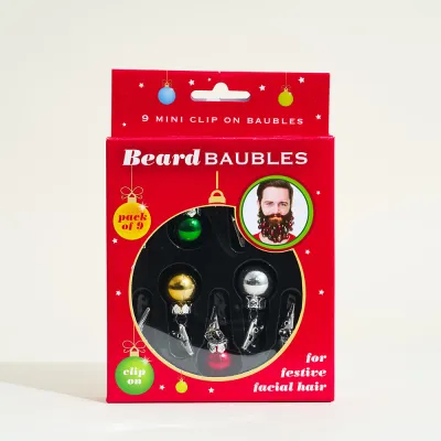 Déco de Noël pour barbe -