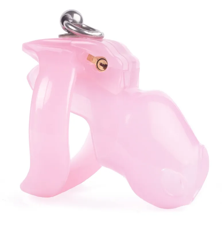 Cage de chasteté NO TOUCH 8.5 x 3cm Rose
