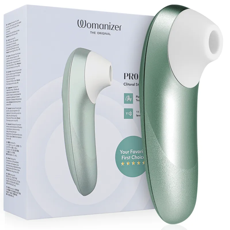 Stimulateur Clitorial Pro Vibrant Vert Sauge - Womanizer