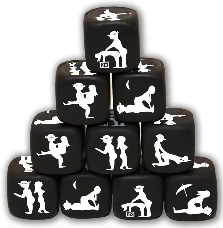 Dé sexuel 6 Positions