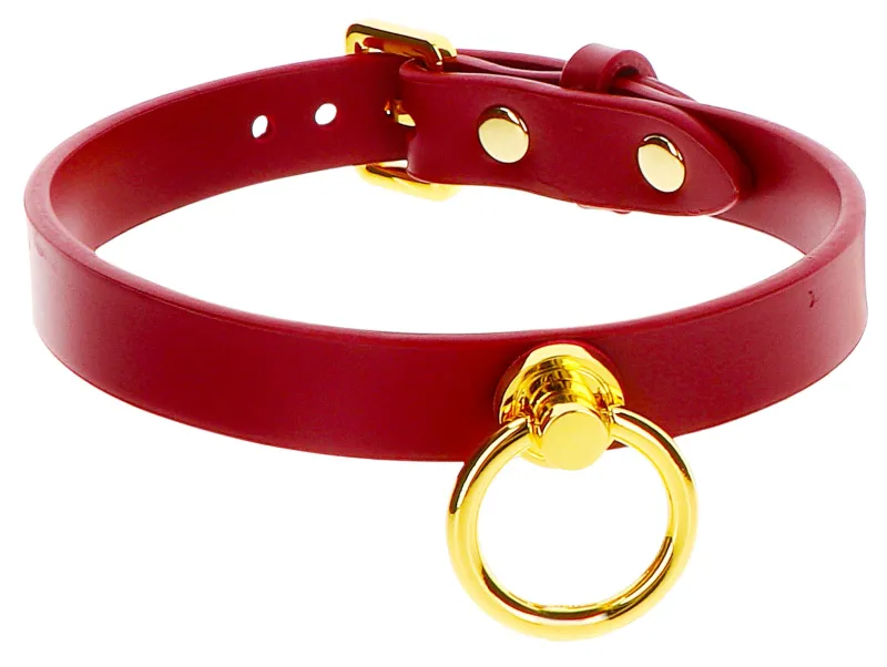 Collier O-RING TABOOM Rouge