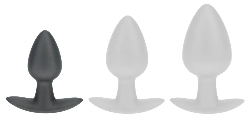 Plug en Silicone METALLY S 5 x 2.7cm Gris