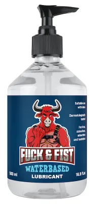Lubrifiant à base d'eau FUCK & FIST WATER 500ml